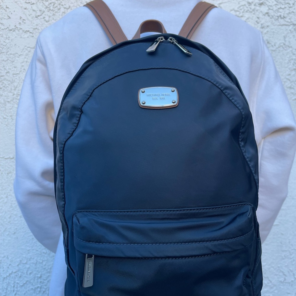 100% authentic Blue Micheal Kors Backpack🧢